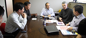 歡迎意大利客戶到我公司參觀訪問